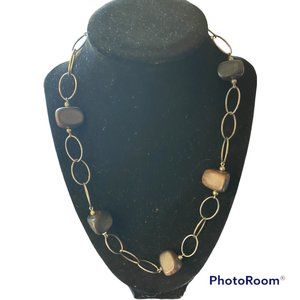 Silpada Vintage, N1359 Ebony Wood Beaded Necklace, .925